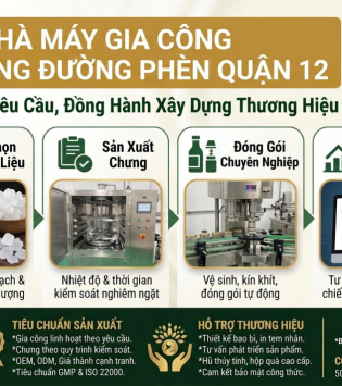 Nhà Máy Gia Công Yến Chưng Đường Phèn Quận 12 