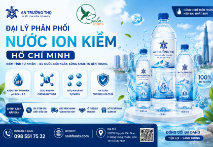 ​​​​​​​phân phối nước ion kiềm hồ chí minh