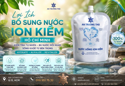 Lợi Ích Uống Nước Ion Kiềm