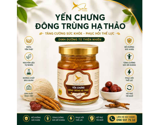 YẾN CHƯNG ĐÔNG TRÙNG HẠ THẢO
