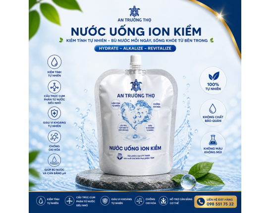  Nước Ion kiềm AN TRƯỜNG THỌ