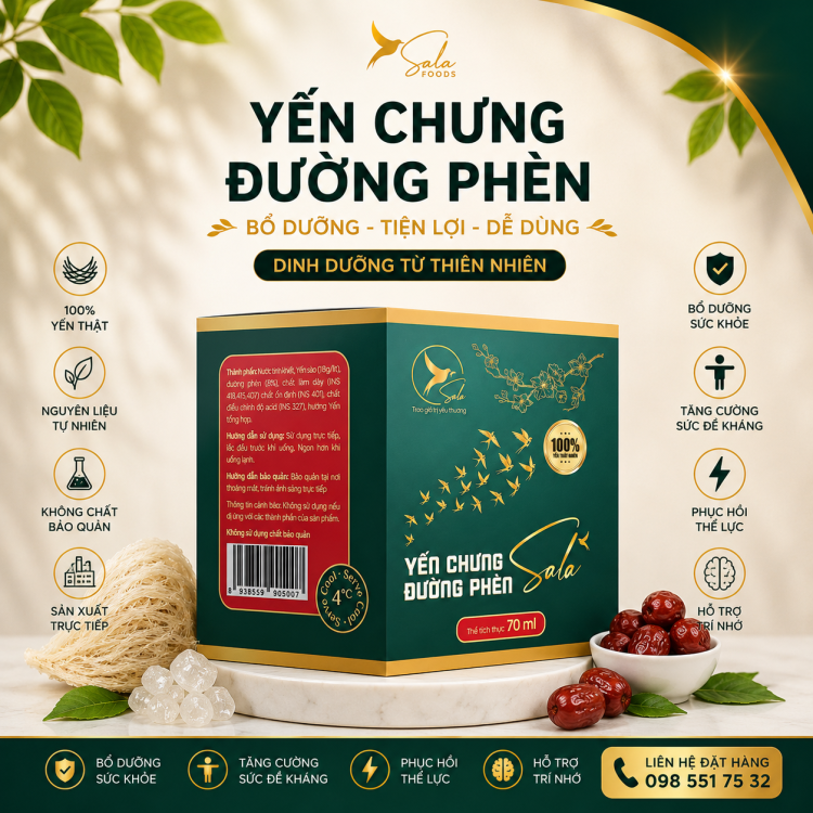 YẾN CHƯNG ĐƯỜNG PHÈN