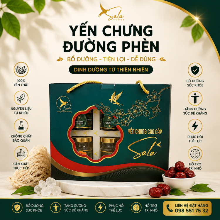 YẾN CHƯNG ĐƯỜNG PHÈN