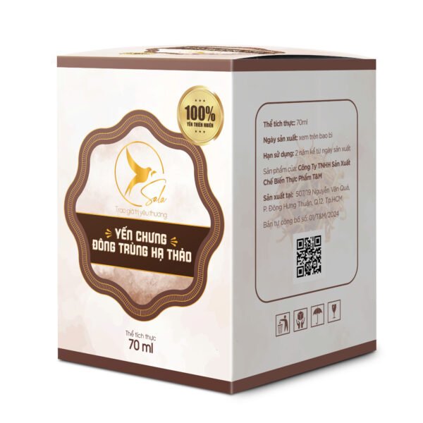 Hộp 1 Hủ Đông Trùng Hạ Thảo